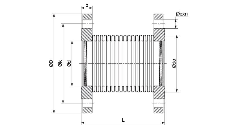 krs12sabitflanslikompansator